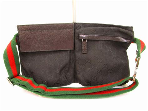 gucci black fanny pack|authentic gucci fanny pack.